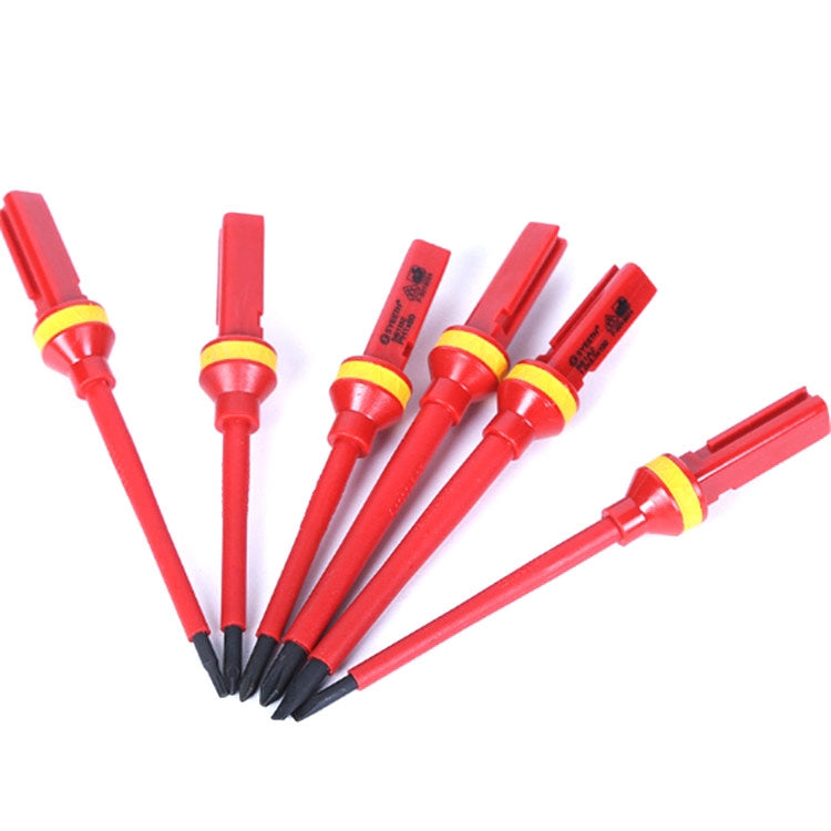 13 in 1 VDE Industrial Telecommunications High Pressure Resistant Screwdriver Set Apple Phone Repair Tool Screwdriver, 13 in 1