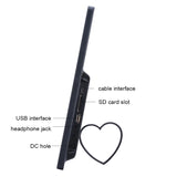 13 inch LED Display Digital Photo Frame with Holder & Remote Control, Allwinner F16, Support SD / MS / MMC Card and USB, 13 inch/F16