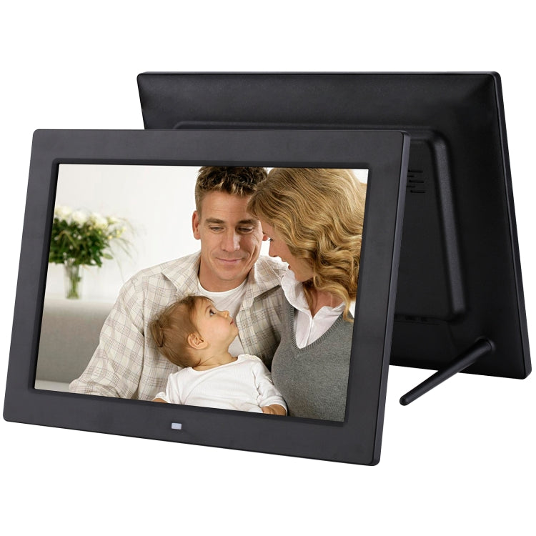13 inch LED Digital Photo Frame with Remote Control, MP3 / MP4 / Movie Player, Support USB / SD Card Input, Built in Stereo Speaker, 13 inch 13 inch Black