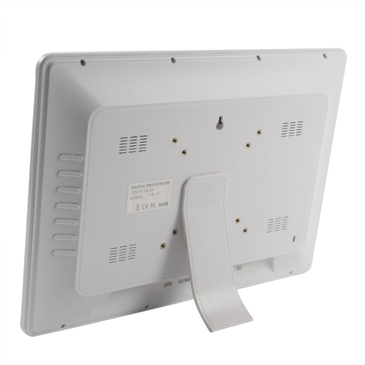 13 inch 1024 x 768 / 16：9 LED Widescreen Suspensibility Digital Photo Frame with Holder & Remote Control, Support SD / MicroSD / MMC / MS / XD / USB Flash Disk, 13 inch