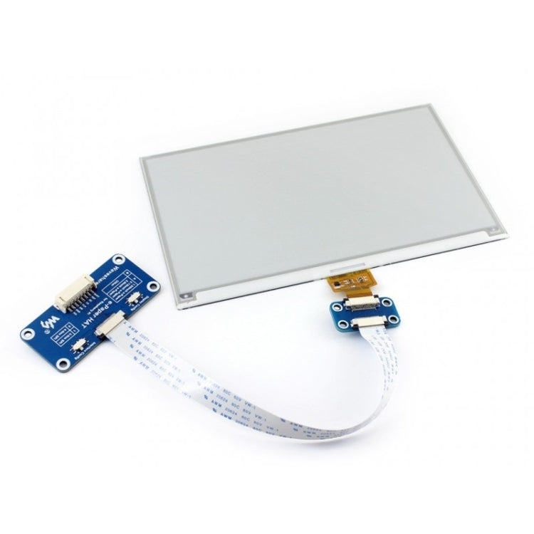 Waveshare 7.5 inch 800x400 Pixel E-Ink Display HAT for Raspberry Pi, 13504
