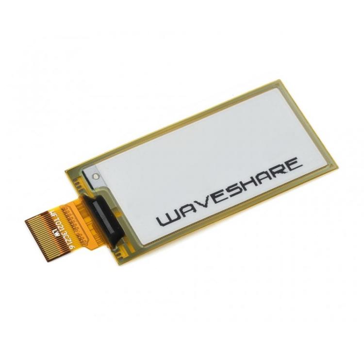 Waveshare 2.13 inch 212x104 Pixel Flexible E-Paper (D) E-Ink Raw Display Panel, 14986 14986