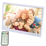 15.0 inch LED Display Digital Photo Frame with Holder / Remote Control, Allwinner, Support USB / SD Card Input / OTG, 15.0 Inch, 15.0 inch Allwinner 15.0 Inch White