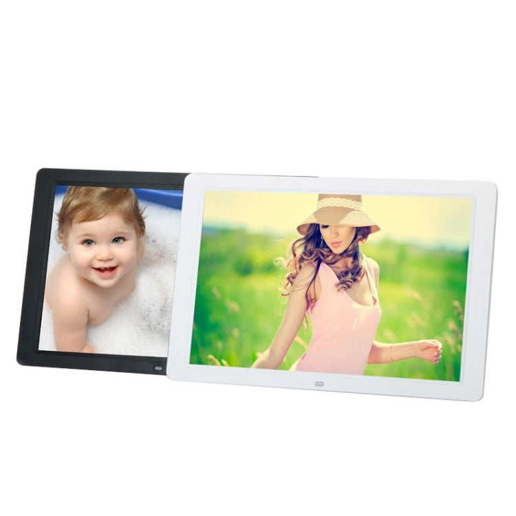 15 inch 1280 x 800 16:9 LED Widescreen Suspensibility Digital Photo Frame with Holder & Remote Control, Support SD / MicroSD / MMC / MS / XD / USB Flash Disk, 15 inch
