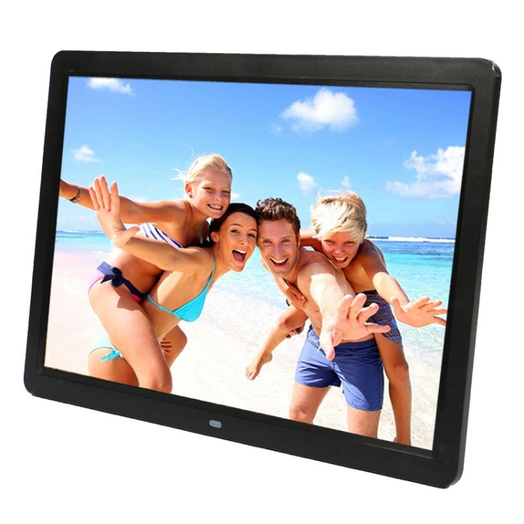 15 inch 1280 x 800 16:9 LED Widescreen Suspensibility Digital Photo Frame with Holder & Remote Control, Support SD / MicroSD / MMC / MS / XD / USB Flash Disk, 15 inch 15 Inch Black