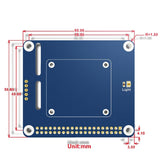 Waveshare 2-DOF Pan-Tilt HAT for Raspberry Pi, Light Intensity Sensing, I2C Interface, 16138