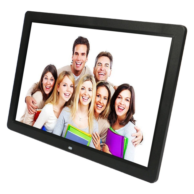 17 inch HD 1080P LED Display Multi-media Digital Photo Frame with Holder & Music & Movie Player, Support USB / SD / MS / MMC Card Input, 17 inch