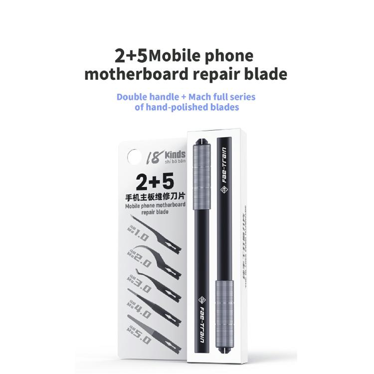 18 Kinds CPU NAND Chip Glue Removing Cleaning Repair Blades Kit, 18 Kinds 2+5