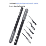 18 Kinds CPU NAND Chip Glue Removing Cleaning Repair Blades Kit, 18 Kinds 2+5