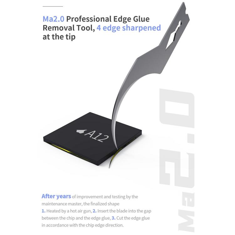 18 Kinds CPU NAND Chip Glue Removing Cleaning Repair Blades Kit, 18 Kinds 2+5