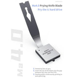 18 Kinds CPU NAND Chip Glue Removing Cleaning Repair Blades Kit, 18 Kinds 2+5