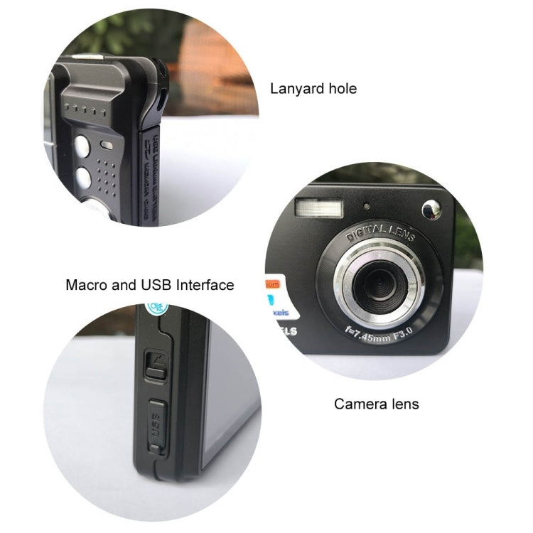 18 Million Pixel Entry-Level Digital Cameras Daily Recording Photos And Videos Macro Student Cameras, 18 Million Pixel