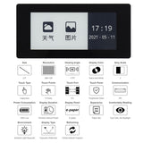 Waveshare 2.9 inch 296 x 128 Pixel 5-Points Capacitive Touch Black / White E-Paper E-Ink Display HAT for Raspberry Pi Pico, SPI Interface, 19967