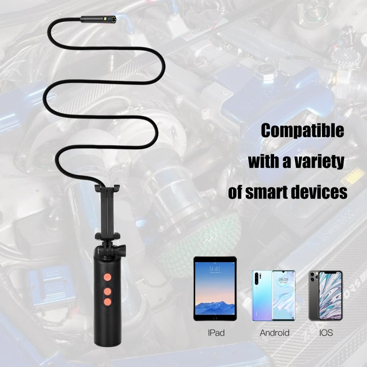 F280 1080P IP68 Waterproof Dual Camera WiFi Digital Endoscope, 1m Snake Tube, 3m Snake Tube, 5m Snake Tube