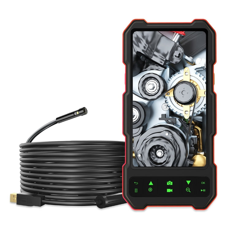 T21 4.5 inch IPS Color Screen 7.9mm Triple Camera Split Hard Cable Industrial Endoscope, 1m, 2m, 3.5m, 5m, 10m 10m