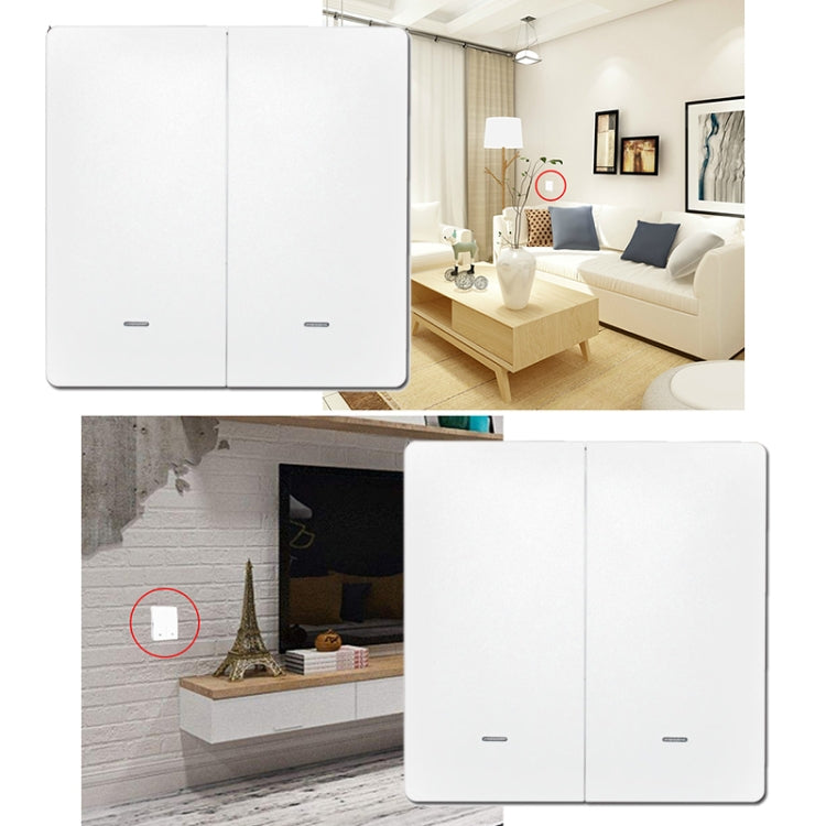 2 Buttons Intelligent Switch Smart Wall Switch, 2 Buttons