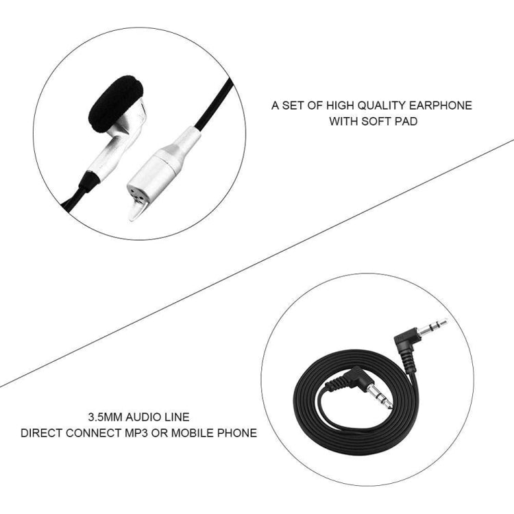 2 PCS Multi-using Wired Motorcycle Interphone, 2 PCS Multi-using Wired