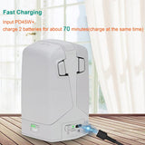 For DJI Flip YX 2-way Vertical Battery Charger Bidirectional Battery Management System, 2-way Vertical LED Indicator