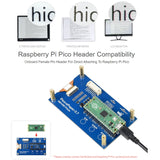 Waveshare 3.7 inch 480x280 Pixel E-Paper E-Ink Display Module for Raspberry Pi Pico, 4 Grayscale, SPI Interface, 20123