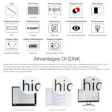 Waveshare 7.5 inch 800x480 Pixel Red Black White E-Paper E-Ink Display Module (B) for Raspberry Pi Pico, SPI Interface, 20129