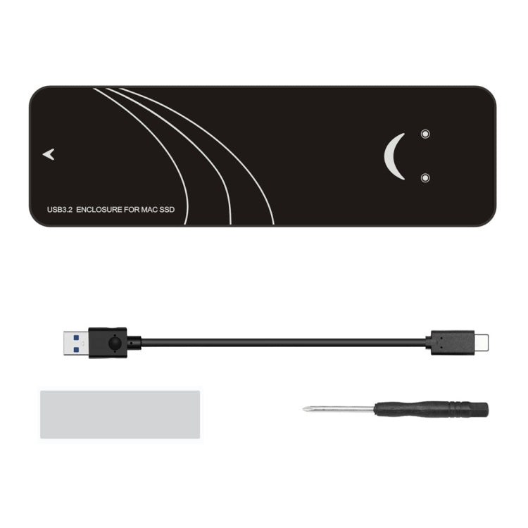 USB3.2 To MAC SSD Enclosure Adapter For Macbook Air Pro 2013-2017 Hard Disk, 20Gbps C-C Cable Kit, 10Gbps A-C Cable Kit 10Gbps A-C Cable Kit