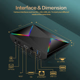 R69PLUS Allwinner H728 Octa-Core ARM Cortex A55 Android 14 Network Box Player, 2G+16G US Plug, 2G+16G EU Plug, 2G+16G UK Plug, 2G+16G AU Plug, 4G+32G US Plug, 4G+32G EU Plug, 4G+32G UK Plug, 4G+32G AU Plug