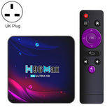H96 Max V11 4K Smart TV BOX Android 11.0 Media Player with Remote Control, RK3318 Quad-Core 64bit Cortex-A53, RAM: 2GB, ROM: 16GB, Support Dual Band WiFi, Bluetooth, Ethernet, EU Plug, 2GB+16GB 2GB+16GB EAT0253UK