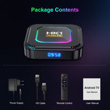 HK1 RBOX K8 8K Android 13.0 Smart TV Box with Remote Control, RK3528 Quad-Core, 2GB+16GB, 4GB+32GB, 4GB+64GB, 4GB+128GB