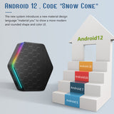 T95Z Plus 8K WiFi6 Android 12.0 Smart TV Box with Remote Control, Allwinner H618 Quad-Core, 2GB+16GB, 4GB+32GB, 4GB+64GB, 4GB+128GB