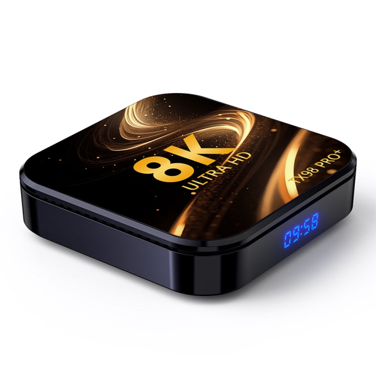 TX98 Pro+ 8K UHD Android 13 Smart TV Box with Remote Control, RK3528 Quad-Core, 2GB+16GB, 4GB+32GB, 4GB+64GB