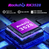 H96 Max M1 Plus Android 14.0 Smart TV Box, RK3528 Quad-core ARM Cortex-A53, 2GB+16GB, 4GB+32GB, 4GB+128GB