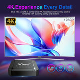 X96Q Android 14 Smart TV Box, RK3518 Quad-Core Cortex-A53, 2GB+16GB