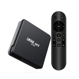 M98-M9 Quad-core ARM Cortex-A53 WiFi Bluetooth 4K HD Android TV Box, 2GB+8GB 2GB+8GB AU Plug