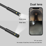 F280 8mm 1080P IP68 Waterproof Dual Camera WiFi Digital Endoscope, 2m Hard Cable, 5m Hard Cable, 10m Hard Cable