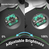 2UUL MS97 Dust-Proof / Oil Proof / Anti-Smoke Microscope Adjustable Polarized Light, 2UUL MS97