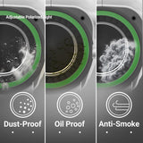 2UUL MS97 Dust-Proof / Oil Proof / Anti-Smoke Microscope Adjustable Polarized Light, 2UUL MS97