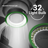 2UUL MS97 Dust-Proof / Oil Proof / Anti-Smoke Microscope Adjustable Polarized Light, 2UUL MS97