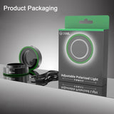 2UUL MS97 Dust-Proof / Oil Proof / Anti-Smoke Microscope Adjustable Polarized Light, 2UUL MS97