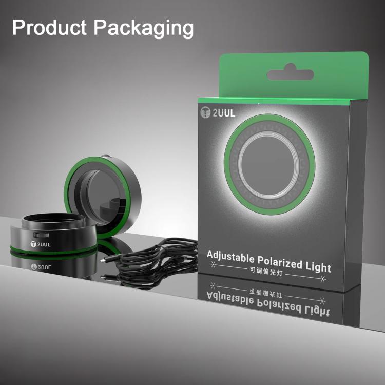 2UUL MS97 Dust-Proof / Oil Proof / Anti-Smoke Microscope Adjustable Polarized Light, 2UUL MS97