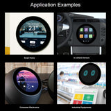 Waveshare 3.4 inch DSI Round Touch Display, 800 × 800, IPS, 10-Point Touch, 3.4 inch DSI