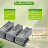 For DJI Air 3/Air 3S Battery Charger YX 3-way Charging Butler Drone Accessories, 3-way