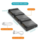 For DJI Air 3/Air 3S Battery Charger YX 3-way Charging Butler Drone Accessories, 3-way