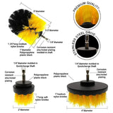 31pcs/set Electric Drill Brush Kitchen Bathroom Wall Cleaning Set, 31 in 1