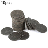 10pcs Dremel Accessories 32mm Cutting Discs Resin Fiber Cut Off Wheel Discs for Rotary tools Grinding Abrasive Tools, 32mm 32mm