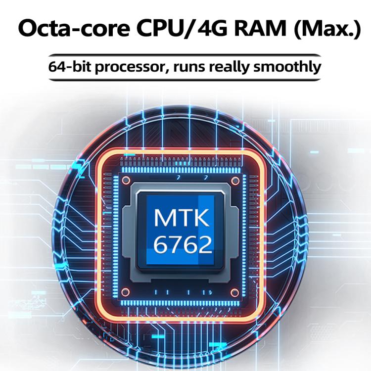 UNIWA MP004 4.0 inch IPS Screen Android 14 AI Smart Music Player Mini Tablet PC 3GB+32GB, 3GB+32GB