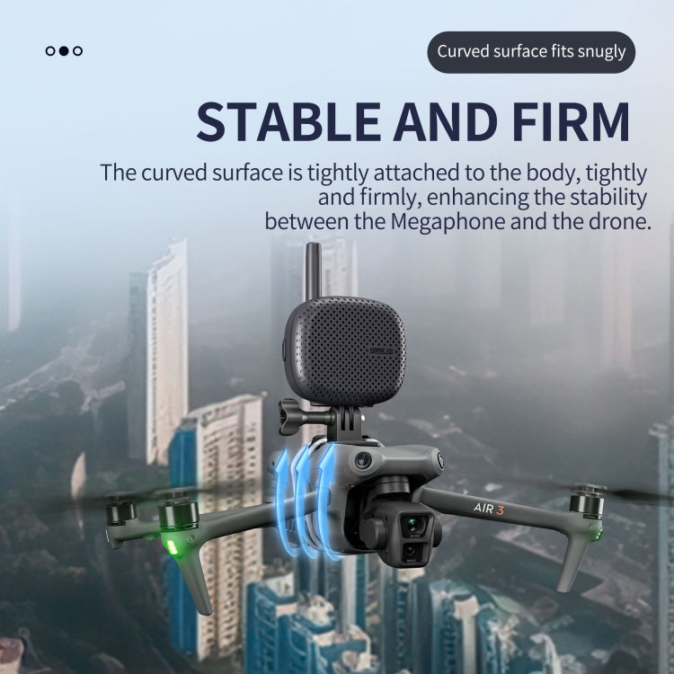 STARTRC Drone Megaphone Wireless Portable Speaker 3KM Control for DJI Mavic / Air / Mini Series, 3KM Control