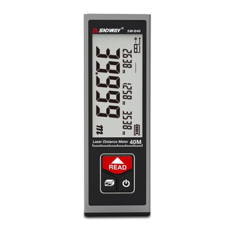SNDWAY Laser Rangefinder Infrared Measuring Ruler, Style:, 40m Precision Version, 40m Bluetooth Version, 60m Bluetooth Version 40m Precision Version