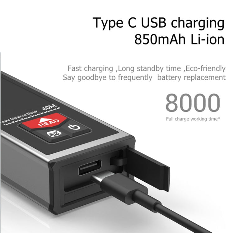 SNDWAY Laser Rangefinder Infrared Measuring Ruler, Style:, 40m Precision Version, 40m Bluetooth Version, 60m Bluetooth Version