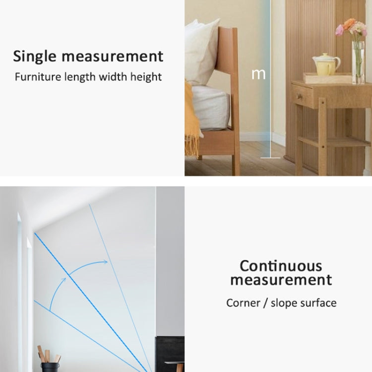 SNDWAY Laser Rangefinder Infrared Measuring Ruler, Style:, 40m Precision Version, 40m Bluetooth Version, 60m Bluetooth Version