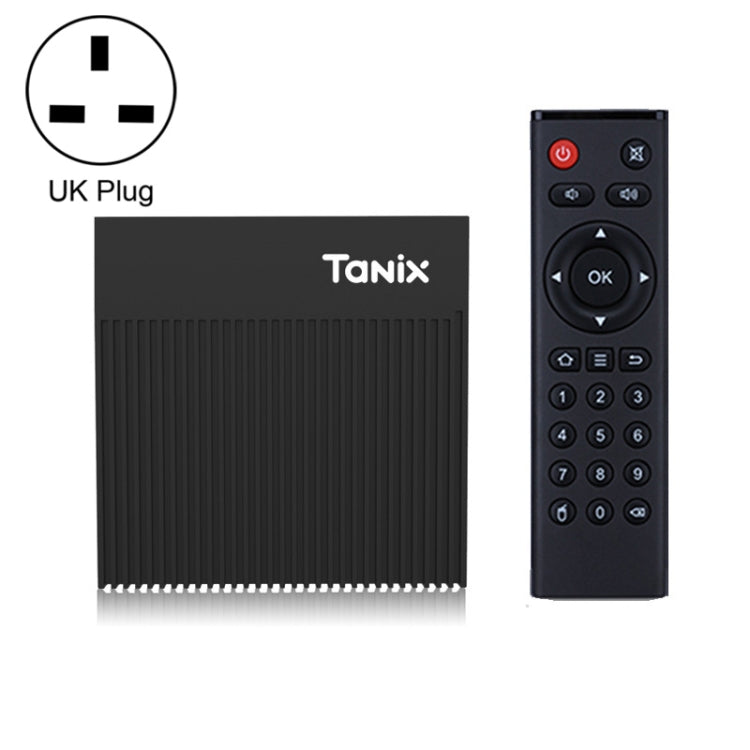 Tanix X4 Android 11 Smart TV Box, Amlogic S905X4 Quad Core, 4GB+32GB, Dual Wifi, BT, 4GB+32GB 4GB+32GB UK Plug